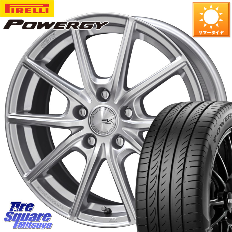 ピレリ POWERGY パワジー サマータイヤ 215/55R17KYOHO SEIN EK ザインEK ホイール 17インチ 17X7.0J 42 5穴 114.3 ヤリスクロス 70系カムリ ジューク JUKE 日産 ステージア 日産 マークXジオ HS レクサス ティアナ 日産 カムリ スカイラインセダン 日産 RX-8 MAZDA|タイヤスクエアミツヤ