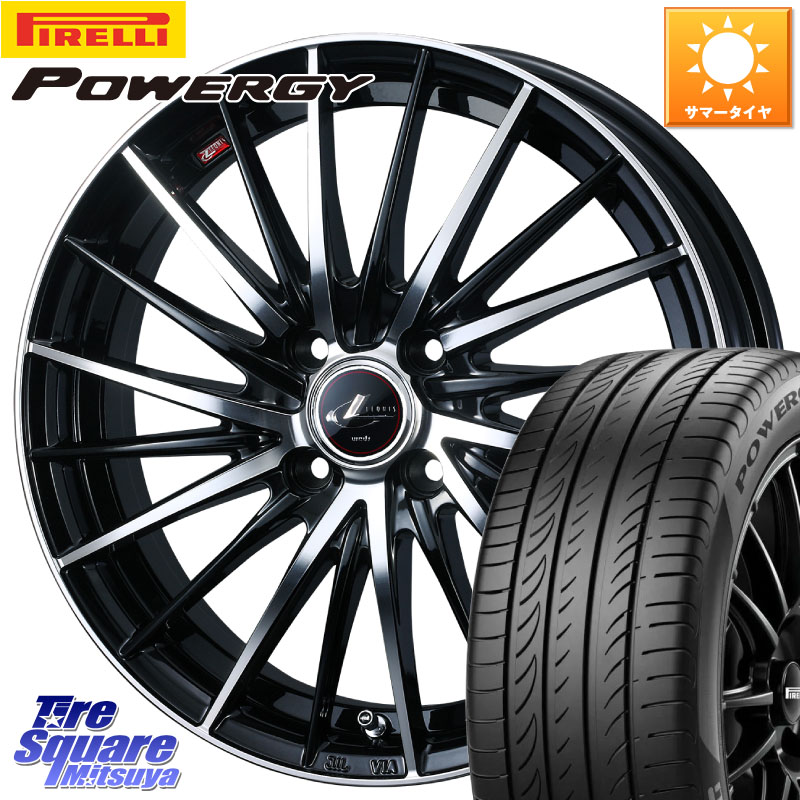 ピレリ POWERGY パワジー サマータイヤ 205/65R16WEDS LEONIS FR レオニス FR ホイール 16インチ 16X6.0J 42 4穴 100 ロッキー ガソリン車 4穴 ライズ ガソリン車 4穴|タイヤスクエアミツヤ