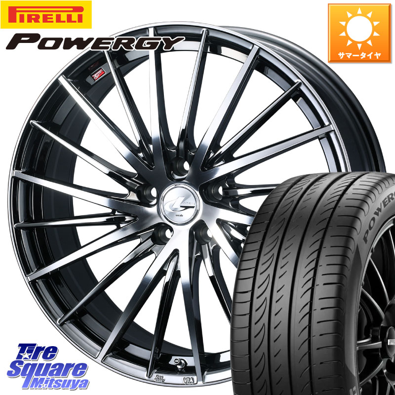 WEDS LEONIS FR レオニス FR ホイール 16インチ 16 X 6.5J +40 5穴 114.3 ピレリ POWERGY パワジー サマータイヤ 205/60R16 90系ノア ヴォクシー プリウスアルファ P15キックス RP6～8ステップワゴン MAZDA3