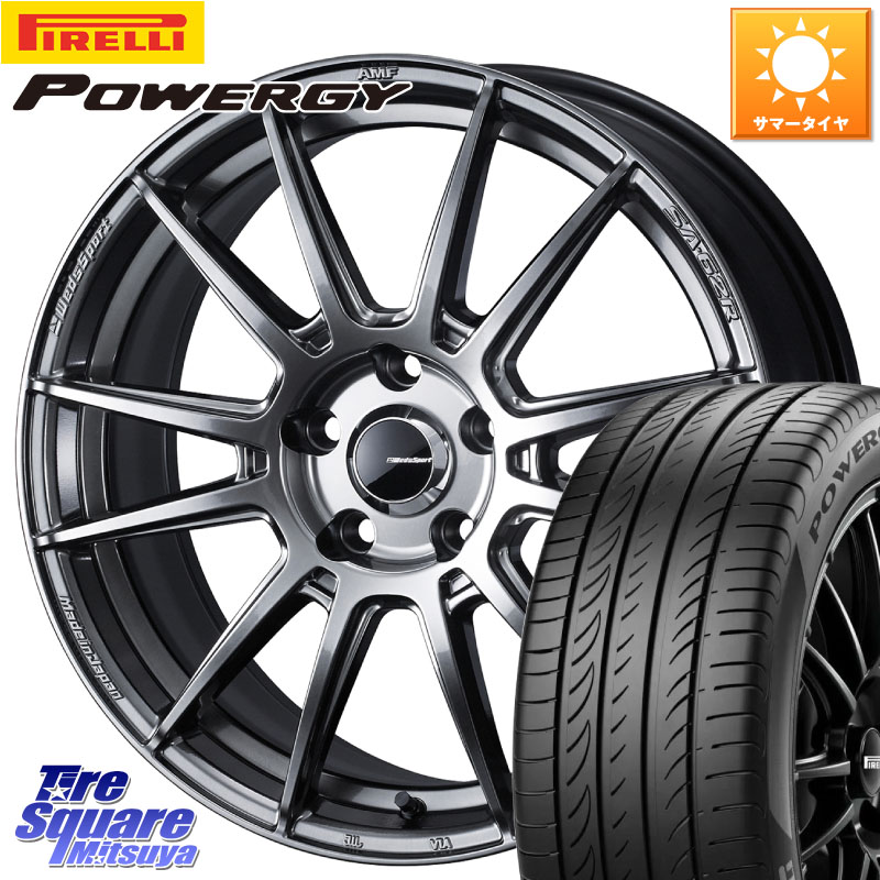 ピレリ POWERGY パワジー サマータイヤ 235/40R18WEDS WedsSport SA-62R SA62R ウェッズ スポーツ ホイール 18インチ 18X8.5J 45 5穴 114.3 インサイト｜タイヤスクエアミツヤ