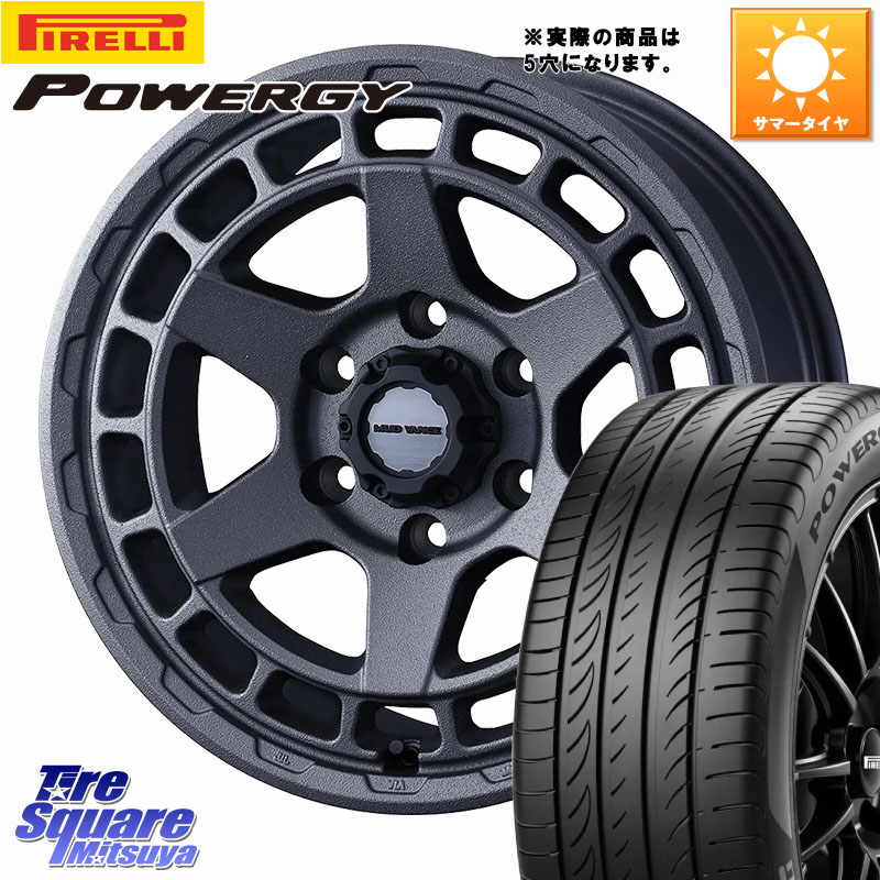 WEDS MUDVANCE X TYPE S ホイール 16インチ マッドヴァンス 16 X 7.0J +35 5穴 114.3 ピレリ POWERGY パワジー サマータイヤ 225/55R16