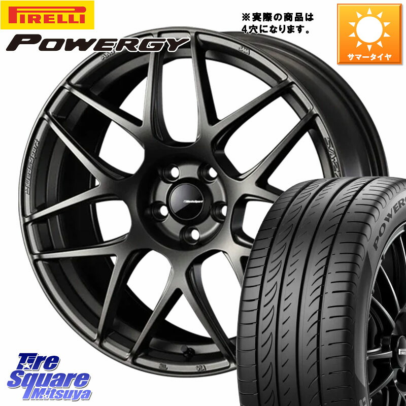 WEDS 74182 SA-27R ウェッズ スポーツ ホイール 17インチ ◇参考画像 17 X 6.5J +42 4穴 100 ピレリ POWERGY パワジー サマータイヤ 215/45R17