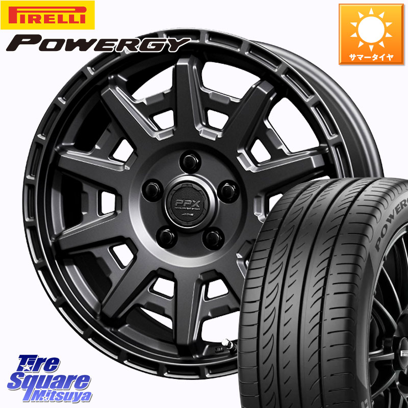 KYOHO PPX D10X ホイール 17インチ 17 X 7.0J +35 5穴 114.3 ピレリ POWERGY パワジー サマータイヤ 215/50R17