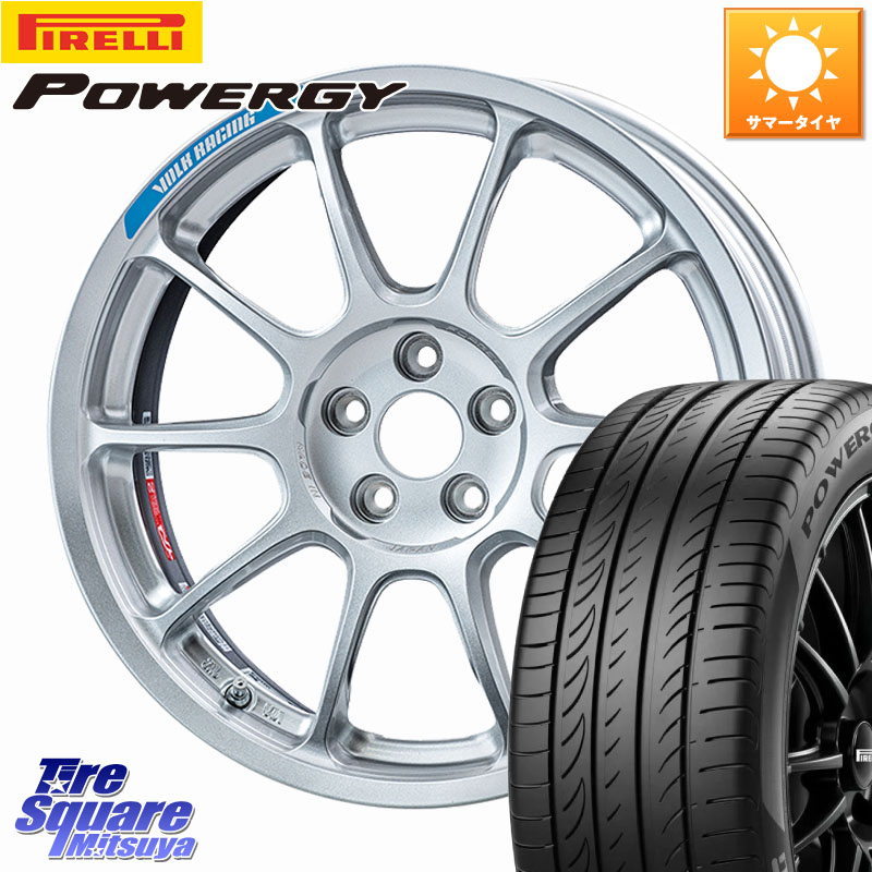 RAYS 【欠品次回要問合せ】 ZE40 Club Racer GR86/BRZ Cup専用 VOLK RACING 鍛造 ホイール 17インチ 17 X 7.5J +44 5穴 100 ピレリ POWERGY パワジー サマータイヤ 215/50R17