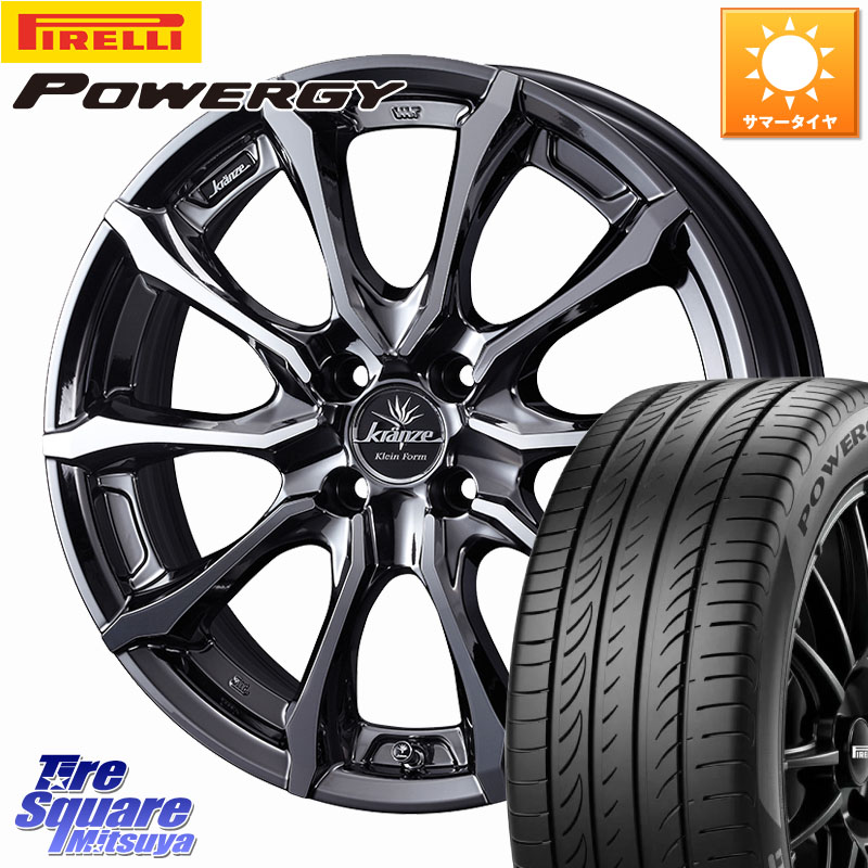 ピレリ POWERGY パワジー サマータイヤ 195/60R17WEDS Kranze Versam 030EVO ホイール 17インチ クレンツェ ヴェルサム 17X6.0J 40 4穴 100 ライズ/ロッキー(ガソリン車4穴) ロッキー ガソリン車 4穴 REX レックス|タイヤスクエアミツヤ