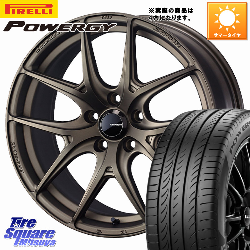 WEDS WedsSport SA-01R ホイール 17インチ ウェッズ スポーツ 17 X 6.5J +50 4穴 100 ピレリ POWERGY パワジー サマータイヤ 215/45R17 FITクロスター
