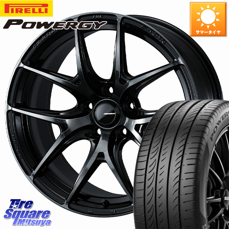 WEDS 【欠品次回06月上旬】 WedsSport SA-01R ホイール 18インチ ウェッズ スポーツ 18 X 8.0J +42 5穴 114.3 ピレリ POWERGY パワジー サマータイヤ 215/55R18