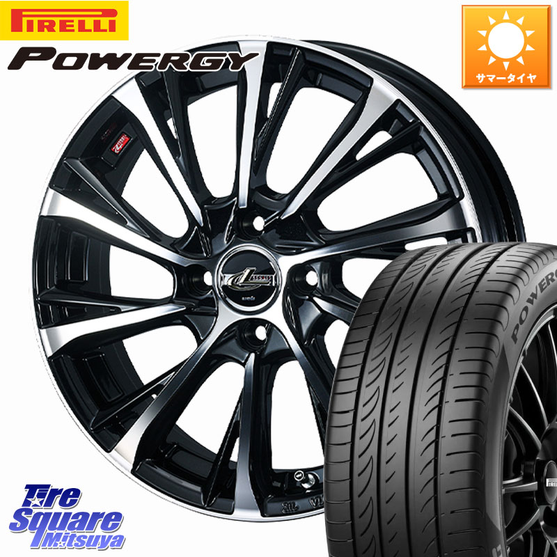 WEDS LEONIS JG レオニスJG ホイール 15インチ 15 X 4.5J +45 4穴 100 ピレリ POWERGY パワジー サマータイヤ 165/55R15 N-BOX デリカミニ2WD タント スペーシア サクラ