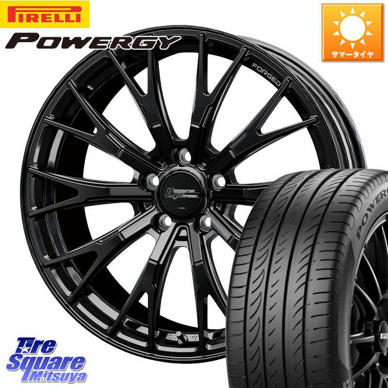 ピレリ POWERGY パワジー サマータイヤ 225/55R19HotStuff Stich LEGZAS FORGED FS-02 平座仕様(レクサス・トヨタ専用)鍛造 ホイール 19インチ 19X7.5J 40 5穴 120 40系アルファード/ヴェルファイア レクサスLM ヴェルファイアハイブリッド ヴェルファイア アルファー|タイヤスクエアミツヤ