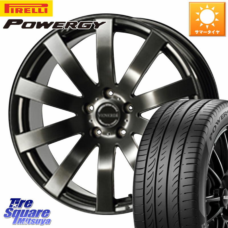 ピレリ POWERGY パワジー サマータイヤ 225/55R19コスミック VENERDI Zwinger M14 球面座ボルト専用 ホイール 19インチ 19X8.0J(M14B) 38 5穴 114.3 クラウンクロスオーバー｜タイヤスクエアミツヤ