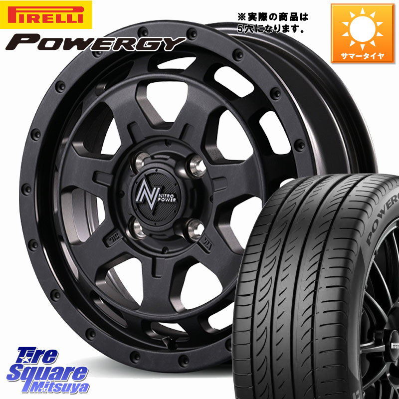 ピレリ POWERGY パワジー サマータイヤ 195/55R16MANARAY 【欠品次回8月下-9月上旬予定】NITRO POWER M7 PHALANX ファランクス ホイール 16インチ 16X7.0J 40 5穴 114.3｜タイヤスクエアミツヤ