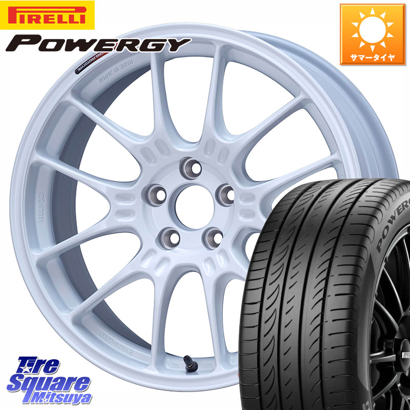 ピレリ POWERGY パワジー サマータイヤ 205/50R17ENKEI Racing GTC02 For GR86 / BRZ Cup ホイール 17インチ 17X7.5J 44 5穴 100 カローラスポーツ 50系プリウス イスト ist｜タイヤスクエアミツヤ