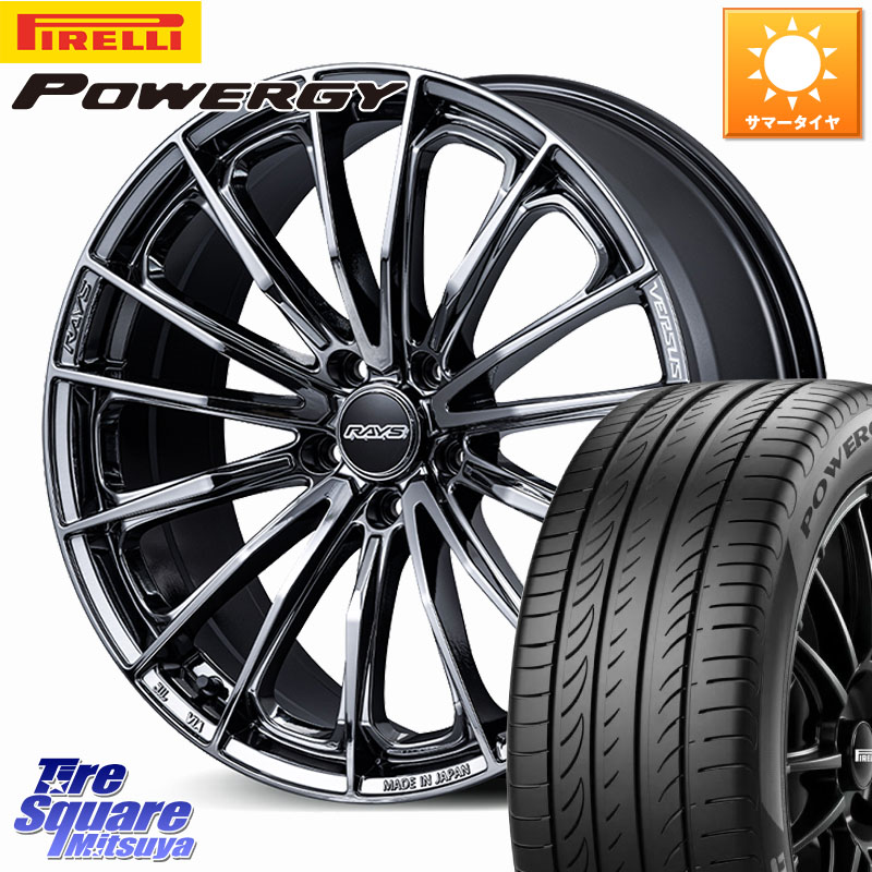 ピレリ POWERGY パワジー サマータイヤ 225/60R18RAYS VERSUS VOUGE SE ホイール 18インチ 18X7.0J 55 5穴 114.3 BT5レガシィアウトバック CR-V レガシー レガシィ アウトバック|タイヤスクエアミツヤ