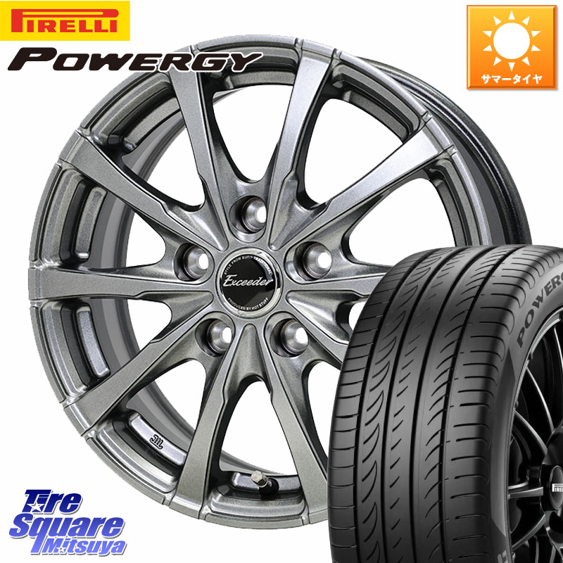 ピレリ POWERGY パワジー サマータイヤ 245/45R19HotStuff Exceeder E08 ホイール 19インチ エクシーダ 19X7.5J 48 5穴 114.3 T32エクストレイル ZR-V SL系フォレスター レイバック SK系フォレスター eビターラ CR-V|タイヤスクエアミツヤ