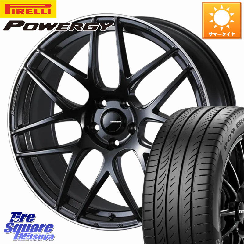 ピレリ POWERGY パワジー サマータイヤ 225/55R19WEDS WedsSport SA-27R SA27R ウェッズ スポーツ ホイール 19インチ 19X8.0J 45 5穴 114.3 80系ハリアー T32エクストレイル CX-5 CX-8 BT5レガシィアウトバック NX レクサス CX-5 CX5 MAZDA|タイヤスクエアミツヤ