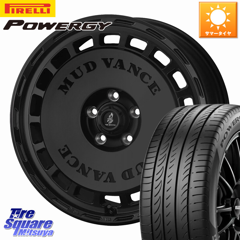 ピレリ POWERGY パワジー サマータイヤ 185/65R15WEDS MUD VANCE DX ホイール 15インチ マッドヴァンスDX 15X6.0J 50 5穴 114.3 GT系フリード5ナンバー車 GT系フリードクロスター フリードハイブリッド フリード|タイヤスクエアミツヤ