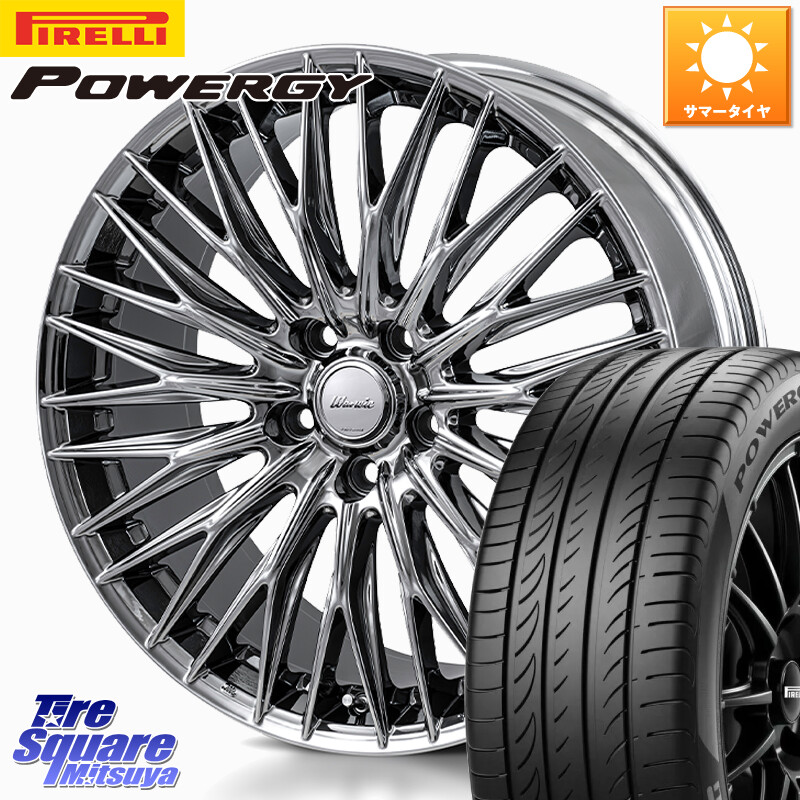 ピレリ POWERGY パワジー サマータイヤ 225/45R19MONZA Warwic CLYVER クライヴァー ホイール 19インチ 19X8.0J 50 5穴 114.3 C-HR 60系プリウス RV系ヴェゼル RC系オデッセイ後期 BN/BL系レガシィ エスティマハイブリッド エスティマ RVR UX レクサス｜タイヤスクエアミツヤ 128,500円