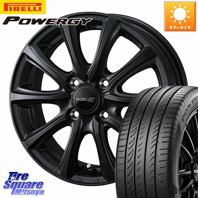 ピレリ POWERGY パワジー サマータイヤ 165/55R15WEDS ELYSIA エリシア ホイール 15インチ 15X4.5J 45 4穴 100 N-BOX デリカミニ2WD タント スペーシア サクラ R1 R2 ルークス ROOX 日産 デイズ デイズルークス 日産 コペン N-ONE N ONE エヌワン ワゴンR等ハイト系|タイヤスクエアミツヤ