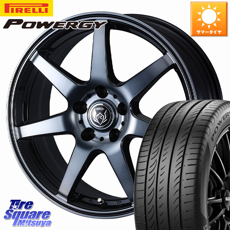 ピレリ POWERGY パワジー サマータイヤ 225/40R18WEDS RIZLEY KW ホイール 18インチ ライツレー 18X7.5J 38 5穴 114.3 GRヤリスRSノーマルキャリパー インサイト|タイヤスクエアミツヤ