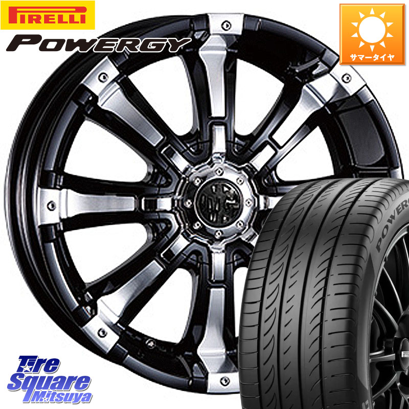 CRIMSON クリムソン BEAST ビースト ホイール 16インチ 16 X 7.0J +35 5穴 114.3 ピレリ POWERGY パワジー サマータイヤ 225/55R16