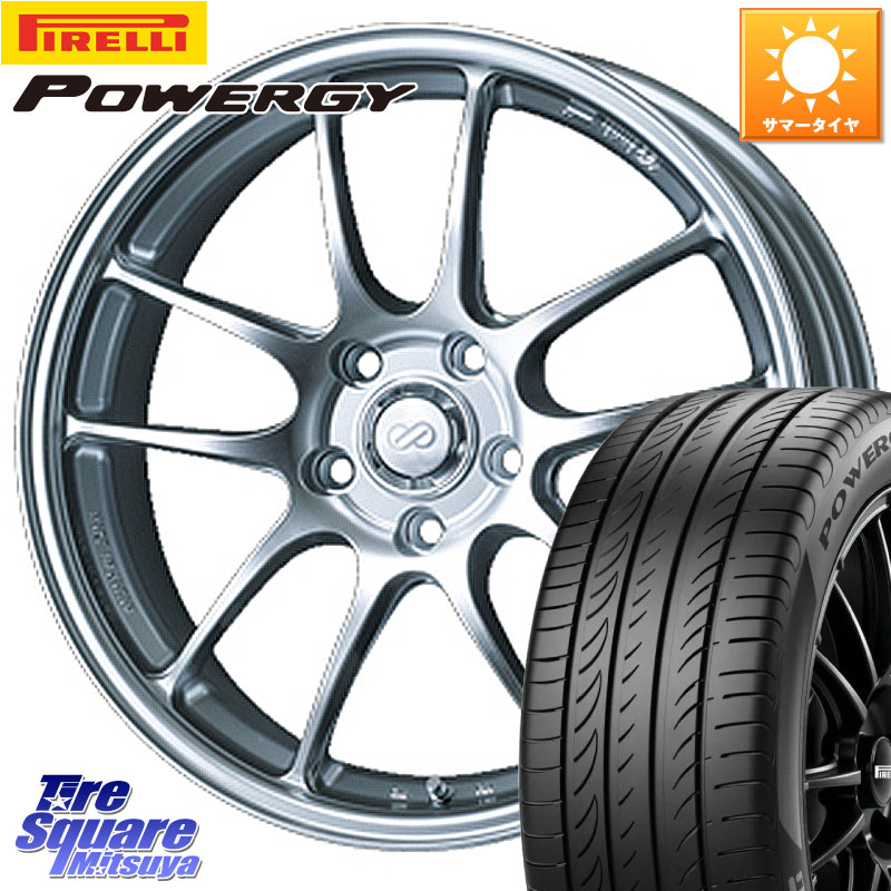 ピレリ POWERGY パワジー サマータイヤ 215/45R18ENKEI エンケイ PerformanceLine PF01 ホイール 18X7.0J 53 5穴 114.3 80系ノア/ヴォクシー ノア NOAH ヴォクシー VOXY ステップワゴン アテンザ MAZDA インプレッサ アクセラ MAZDA|タイヤスクエアミツヤ