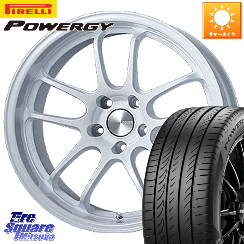 ピレリ POWERGY パワジー サマータイヤ 235/40R18ENKEI エンケイ PerformanceLine PF01 EVO ホイール 18X9.0J(GR YARIS RZ) 35 5穴 114.3 GRカローラ GRヤリス ローダウン向けチューナーサイズ|タイヤスクエアミツヤ