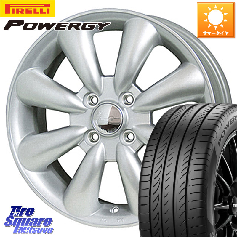 HotStuff ララパーム KC-8 lala Palm KC8 SIL ホイール 15インチ 15 X 5.0J +45 4穴 100 ピレリ POWERGY パワジー サマータイヤ 165/55R15 N-BOX タント スペーシア サクラ
