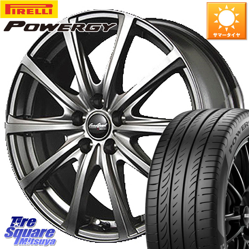ピレリ POWERGY パワジー サマータイヤ 215/60R17MANARAY ユーロスピード V25 平座仕様(トヨタ車専用) 17インチ MID EuroSpeed 17X7.0J 47 5穴 114.3 C-HR カローラクロス エスティマハイブリッド エスティマ|タイヤスクエアミツヤ