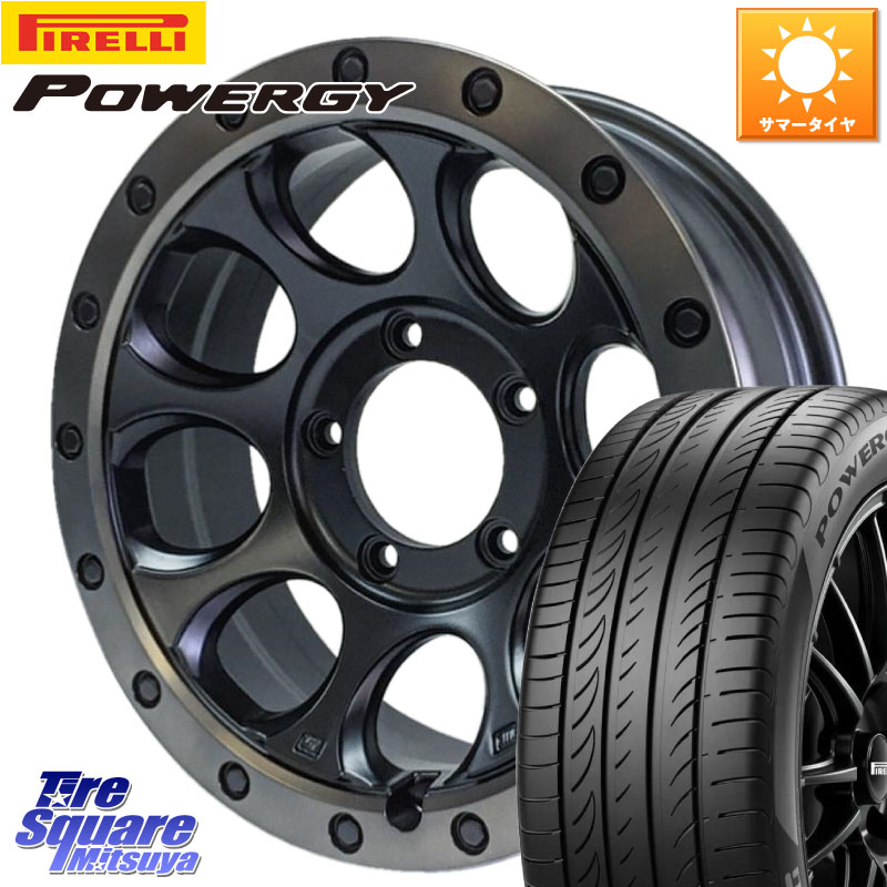 ピレリ POWERGY パワジー サマータイヤ 215/65R16MLJ XJ03 エクストリームJ XTREME-J JIMNY インセット-5 16インチ 16X6.0J 0 5穴 139.7 ジムニー専用(要オーバーフェンダー等) ジムニ&minus;シエラ/ノマド(カスタム) AZオフロード カスタムサイズ｜タイヤスクエアミツヤ