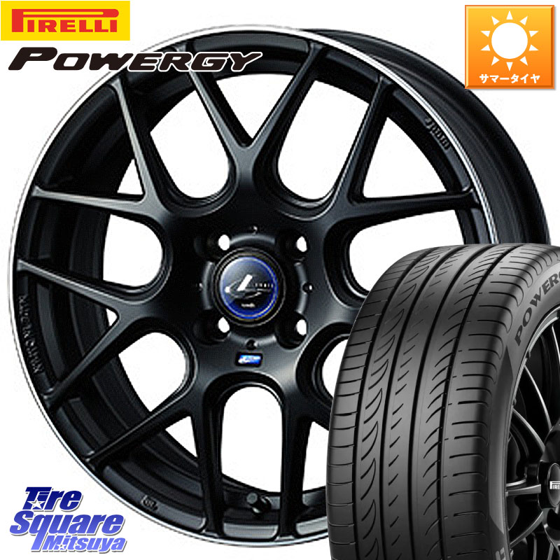 ピレリ POWERGY パワジー サマータイヤ 205/45R16WEDS レオニス Navia ナヴィア06 ウェッズ 37605 ホイール 16インチ 16X6.0J 45 4穴 100｜タイヤスクエアミツヤ