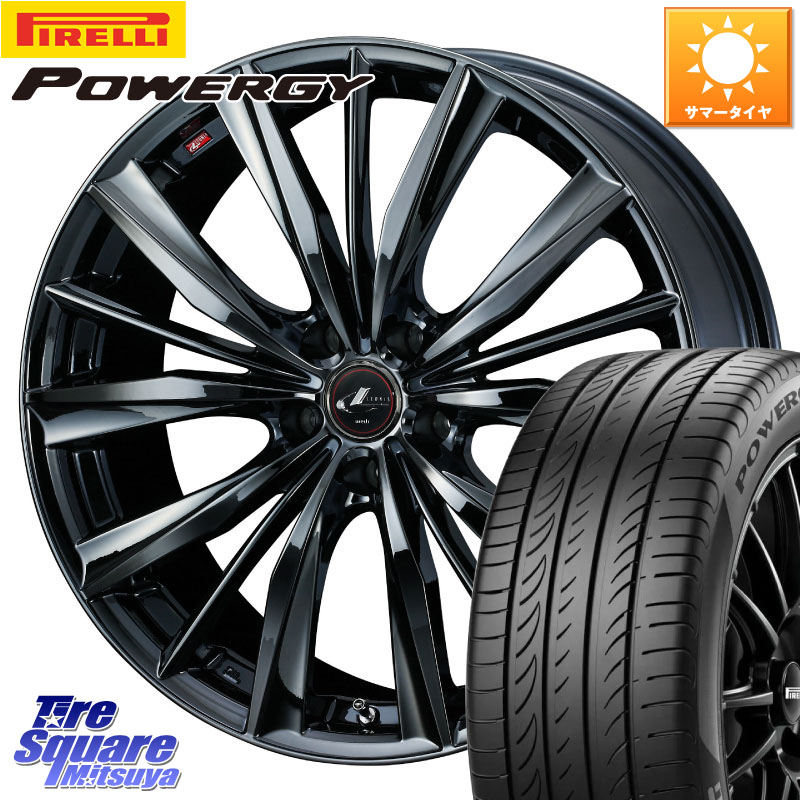 ピレリ POWERGY パワジー サマータイヤ 215/45R18WEDS レオニス VX BMC1 ウェッズ Leonis ホイール 18インチ 18X7.0J 53 5穴 114.3 80系ノア/ヴォクシー ノア NOAH ヴォクシー VOXY ステップワゴン アテンザ MAZDA インプレッサ アクセラ MAZDA|タイヤスクエアミツヤ