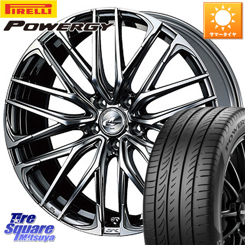 ピレリ POWERGY パワジー サマータイヤ 225/50R18WEDS 38327 レオニス SK ウェッズ Leonis ホイール 18インチ 18X7.0J 47 5穴 100｜タイヤスクエアミツヤ