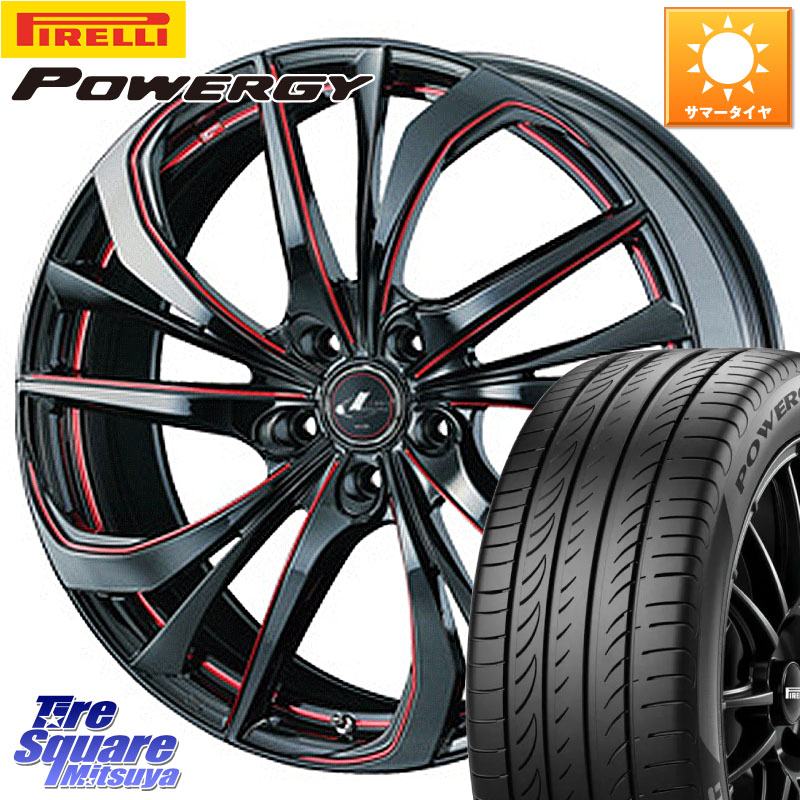 ピレリ POWERGY パワジー サマータイヤ 245/45R19WEDS ウェッズ Leonis レオニス TE BKSC ホイール 19インチ 19X8.0J 35 5穴 114.3 30系アルファード/ヴェルファイア 20系アルファード アルファードハイブリッド ヴェルファイアハイブリッド ヴェルファイア アルファ|タイヤスクエアミツヤ