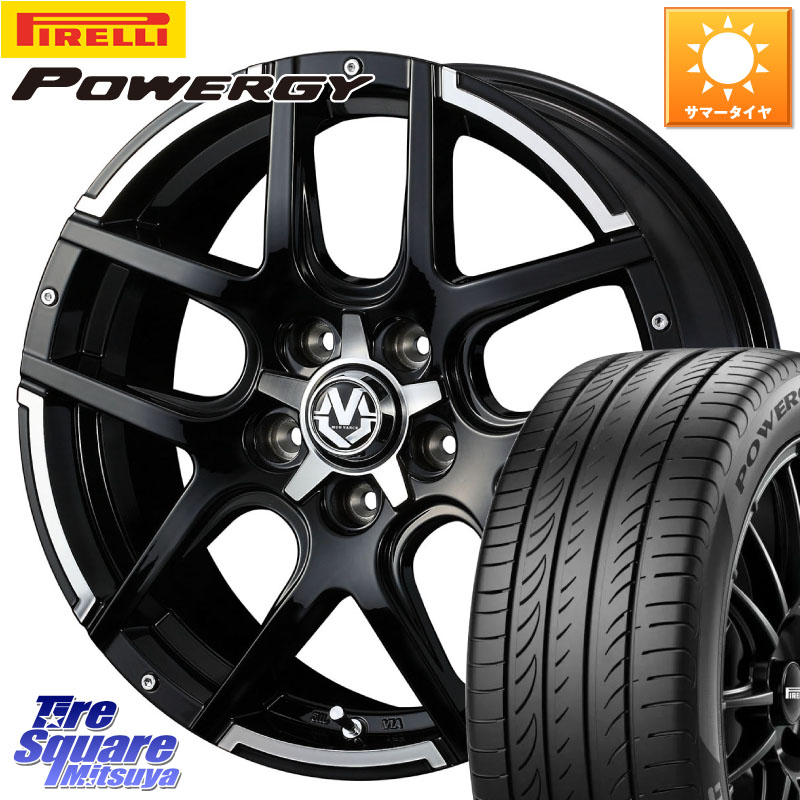 WEDS ウェッズ MUD VANCE 04 マッドヴァンス 18 X 7.0J +40 5穴 114.3 ピレリ POWERGY パワジー サマータイヤ 225/55R18 デリカD:5 SL系フォレスター