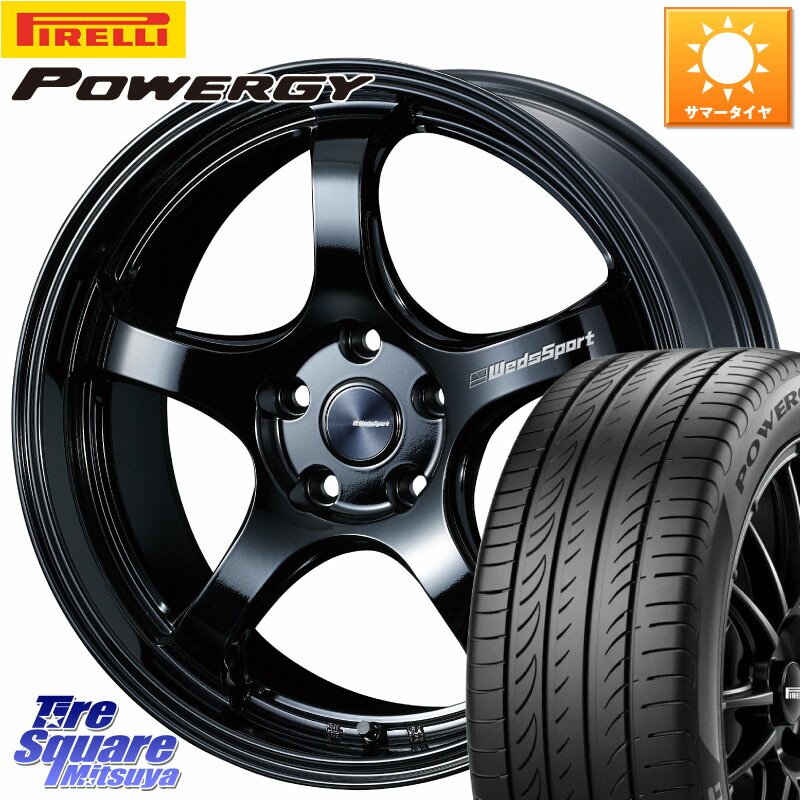 WEDS 72918 RN-05M ウェッズ スポーツ ホイール 19インチ 19 X 8.5J +38 5穴 114.3 ピレリ POWERGY パワジー サマータイヤ 245/40R19 30系アルファード 30系ヴェルファイア 20系アルファード