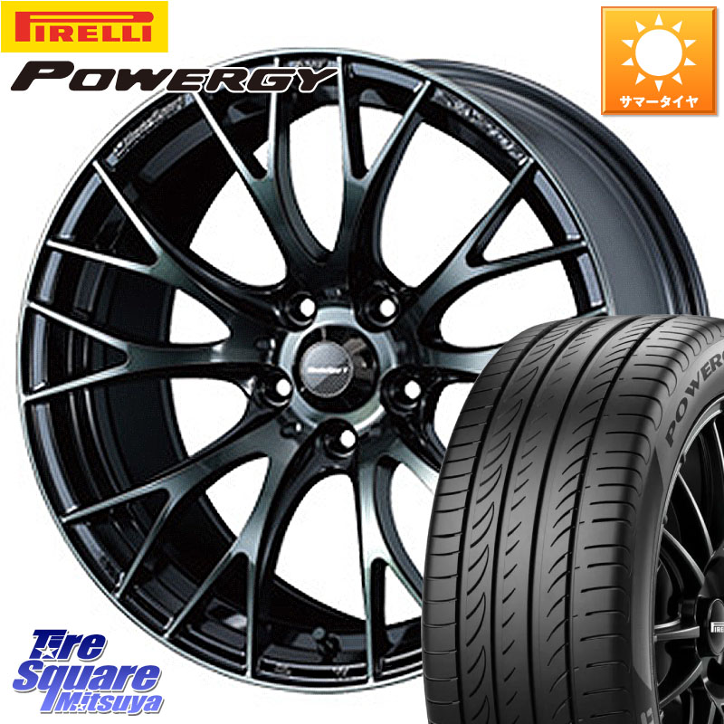 WEDS 72728 SA-20R SA20R ウェッズ スポーツ ホイール 17インチ 17 X 7.0J +48 5穴 114.3 ピレリ POWERGY パワジー サマータイヤ 205/45R17