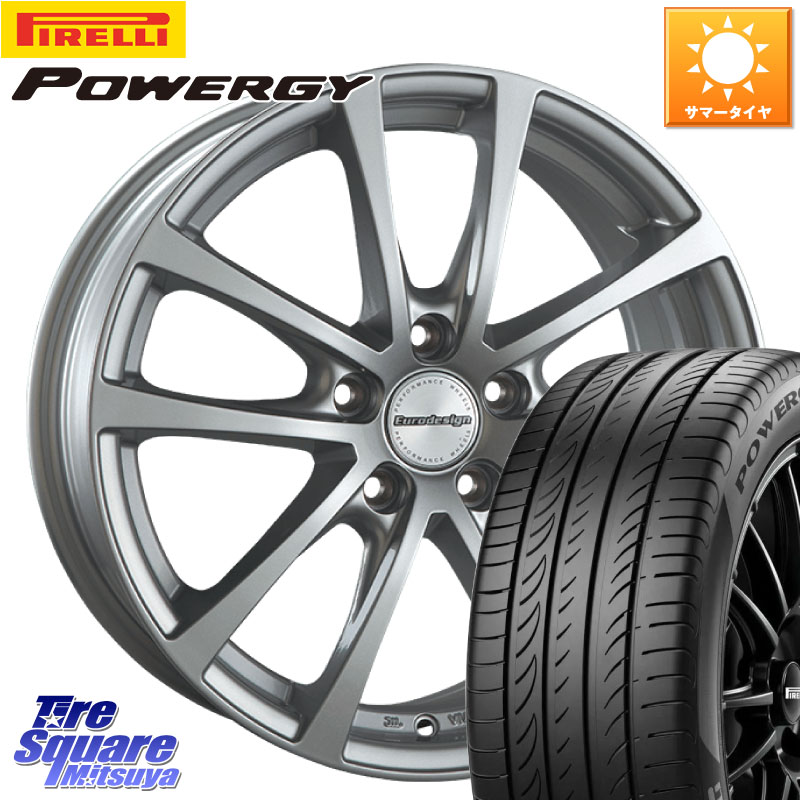 阿部商会 EuroDesign FOX-RF ホイール 15インチ 15 X 6.5J(VW GOLF7 AU) +45 5穴 112 ピレリ POWERGY パワジー サマータイヤ 195/65R15 フォルクスワーゲン ゴルフ7 フォルクスワーゲン ゴルフ8