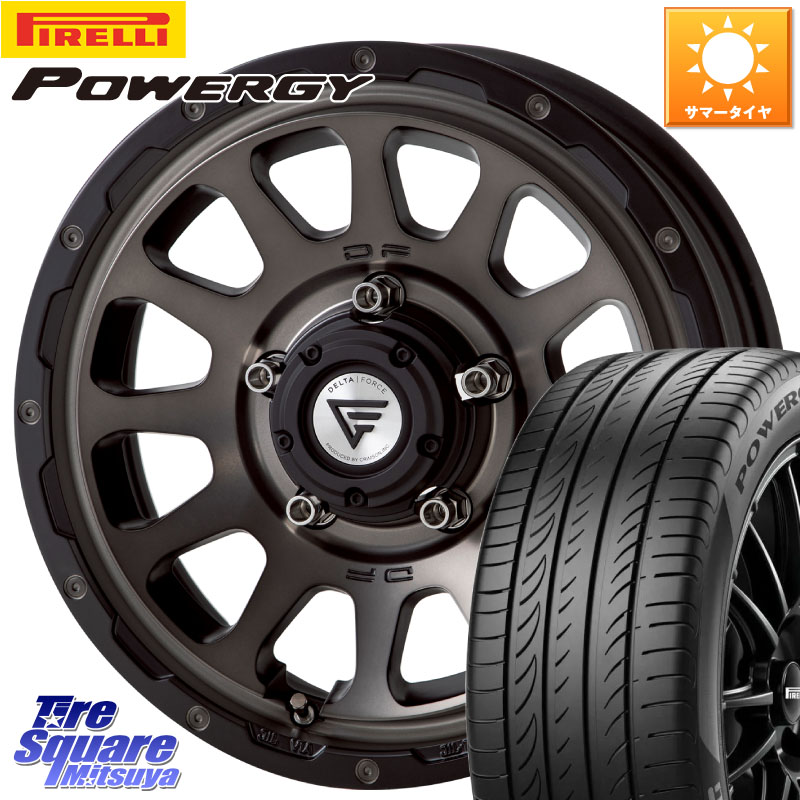 ピレリ POWERGY パワジー サマータイヤ 215/65R16DELTA FORCE デルタフォース オーバル ジムニー専用 ホイール 16インチ 16X5.5J 20 5穴 139.7 ジムニー専用(要オーバーフェンダー等) AZオフロード カスタムサイズ｜タイヤスクエアミツヤ
