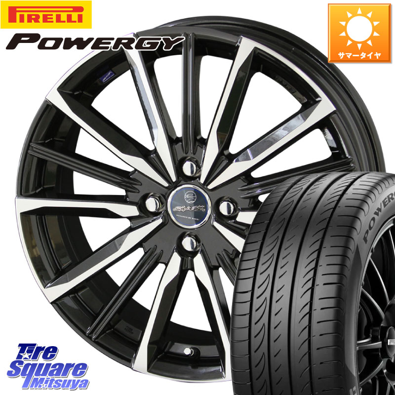 ピレリ POWERGY パワジー サマータイヤ 195/60R17KYOHO SMACK スマック ヴァルキリー ホイール 17インチ 17X6.0J 40 4穴 100 ライズ/ロッキー(ガソリン車4穴) ロッキー ガソリン車 4穴 REX レックス｜タイヤスクエアミツヤ