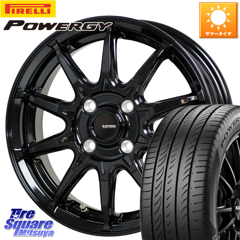 ピレリ POWERGY パワジー サマータイヤ 185/60R15HotStuff G-SPEED G-05 G05 15インチ ジースピード ホイール 15X6.0J 45 4穴 100 160系カローラフィールダー ヤリス GR/GS系フィット 130系ヴィッツ ヴィッツ カローラフィールダーハイブリッド スイフト カローラアク｜タイヤスクエアミツヤ