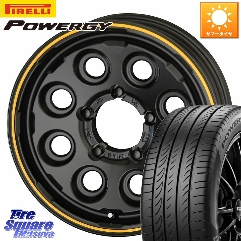 KYOHO PPX MIL:8 ホイール 4本 16インチ 16 X 5.5J +20 5穴 139.7 ピレリ POWERGY パワジー サマータイヤ 215/65R16 ジムニー専用(要オーバーフェンダー等)