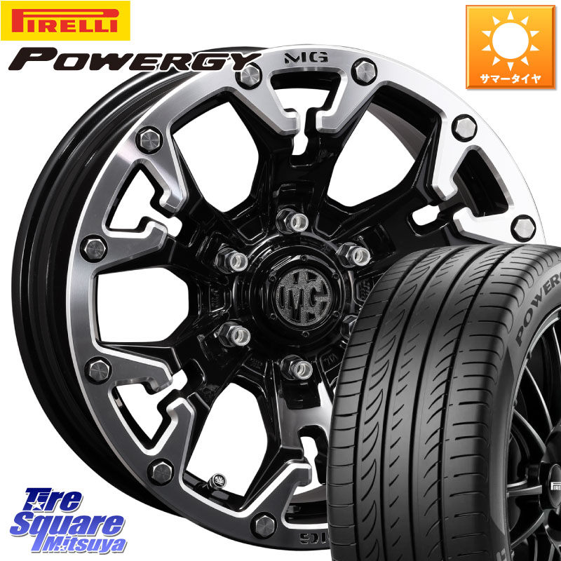 CRIMSON クリムソン GOLEM ゴーレム 16インチ ◇参考画像 16 X 7.0J +35 5穴 114.3 ピレリ POWERGY パワジー サマータイヤ 225/55R16