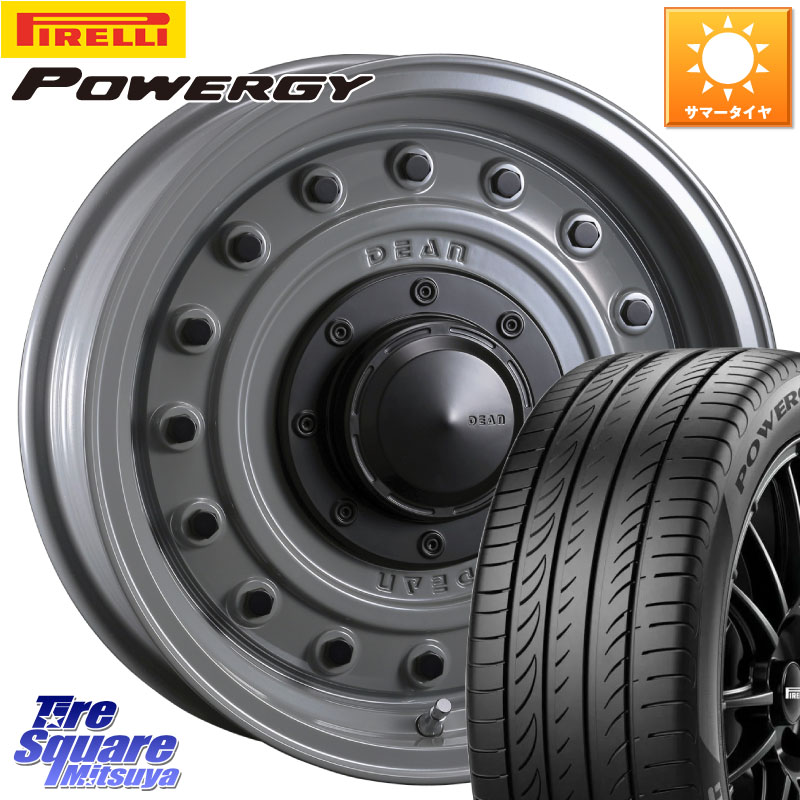 CRIMSON ディーン コロラド 16インチ 16 X 7.0J +37 5穴 114.3 ピレリ POWERGY パワジー サマータイヤ 205/65R16
