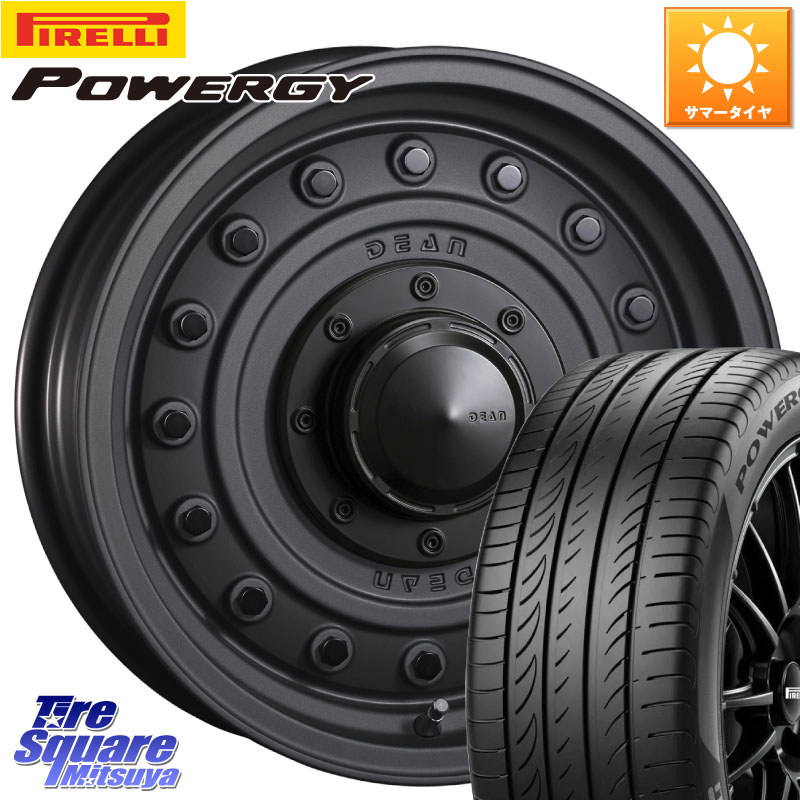 CRIMSON ディーン コロラド 16インチ 16 X 7.0J +37 5穴 114.3 ピレリ POWERGY パワジー サマータイヤ 205/65R16