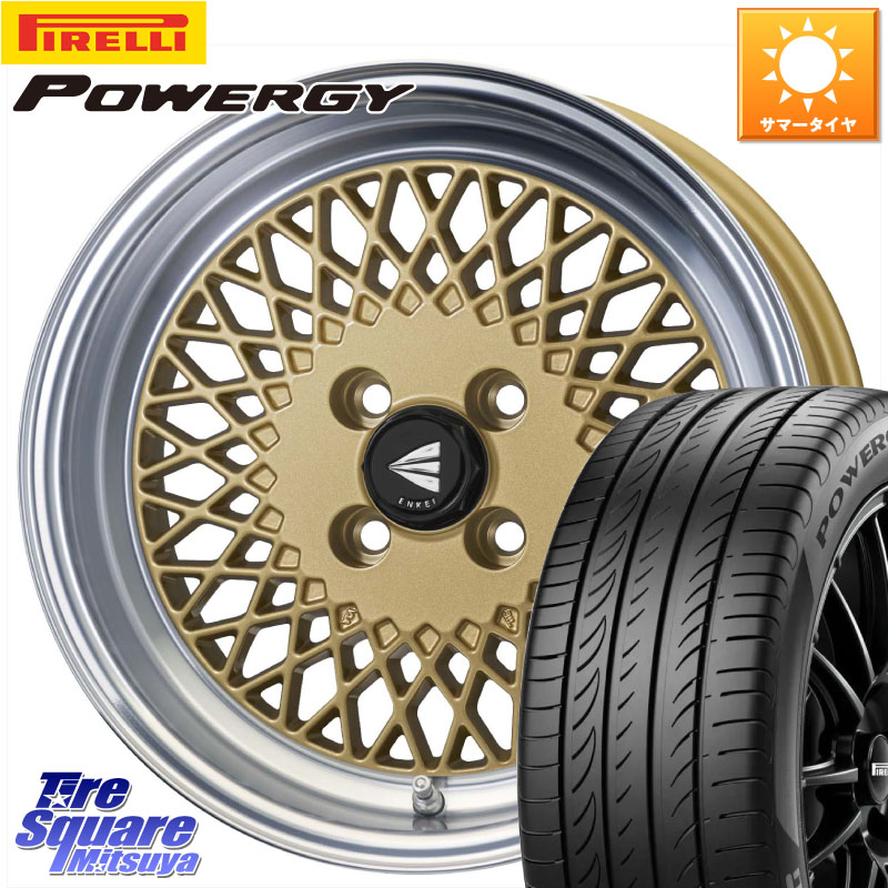 ENKEI エンケイ NEO CLASSIC ENKEI92 16インチ 16 X 6.5J +45 4穴 100 ピレリ POWERGY パワジー サマータイヤ 205/45R16