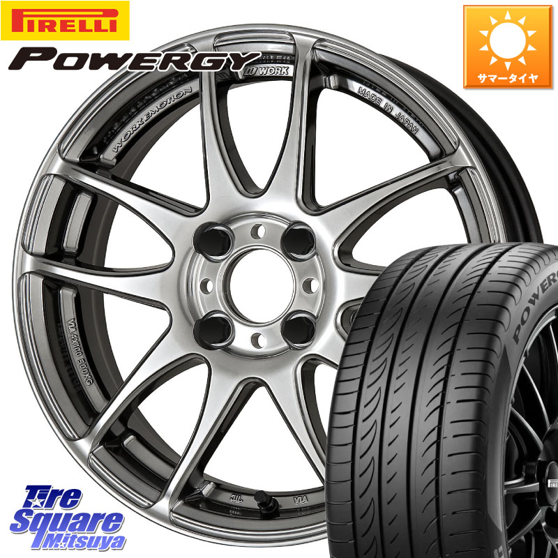 ピレリ POWERGY パワジー サマータイヤ 215/65R16WORK EMOTION CR Kiwami 極 ホイール 16インチ 16X6.5J 42 4穴 100 ロッキー ガソリン車 4穴 ライズ ガソリン車 4穴|タイヤスクエアミツヤ