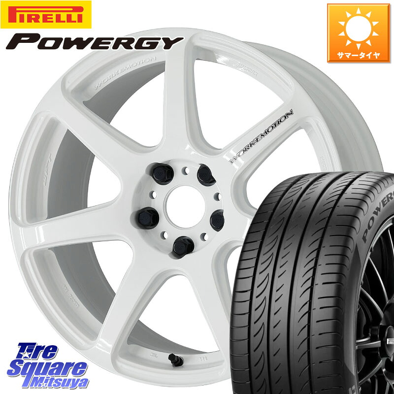ピレリ POWERGY パワジー サマータイヤ 235/50R18WORK ワーク EMOTION エモーション T7R 18インチ 18X7.5J 38 5穴 114.3 30系アルファード/ヴェルファイア 20系アルファード ヴェルファイアハイブリッド ヴェルファイア アルファード|タイヤスクエアミツヤ