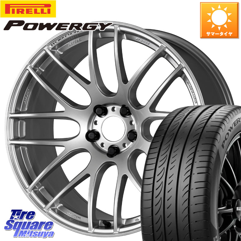 WORK ワーク EMOTION エモーション M8R 20インチ 20 X 8.5J +38 5穴 114.3 ピレリ POWERGY パワジー サマータイヤ 245/40R20 30系アルファード 30系ヴェルファイア 20系アルファード