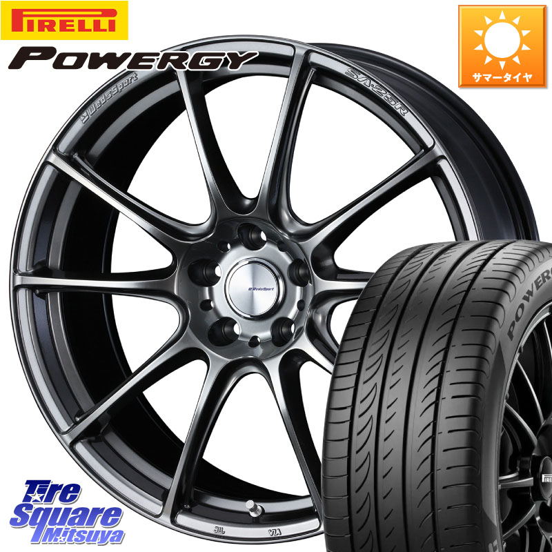 ピレリ POWERGY パワジー サマータイヤ 225/55R19WEDS WedsSport SA-25R SA25R ウェッズ スポーツ ホイール 19インチ 19X8.0J 45 5穴 114.3 80系ハリアー T32エクストレイル CX-5 CX-8 BT5レガシィアウトバック NX レクサス CX-5 CX5 MAZDA｜タイヤスクエアミツヤ