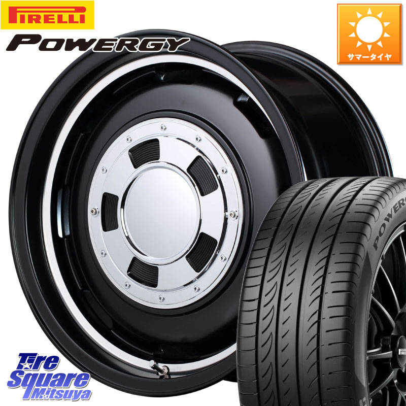 MANARAY MID Garcia CISCO ガルシア シスコ 16インチ 16 X 5.5J +20 5穴 139.7 ピレリ POWERGY パワジー サマータイヤ 215/65R16 ジムニー専用(要オーバーフェンダー等)